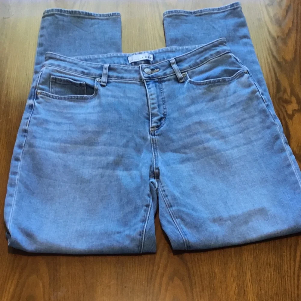 Ann Taylor LOFT the girlfriend denim jeans size 6 - Picture 2 of 5